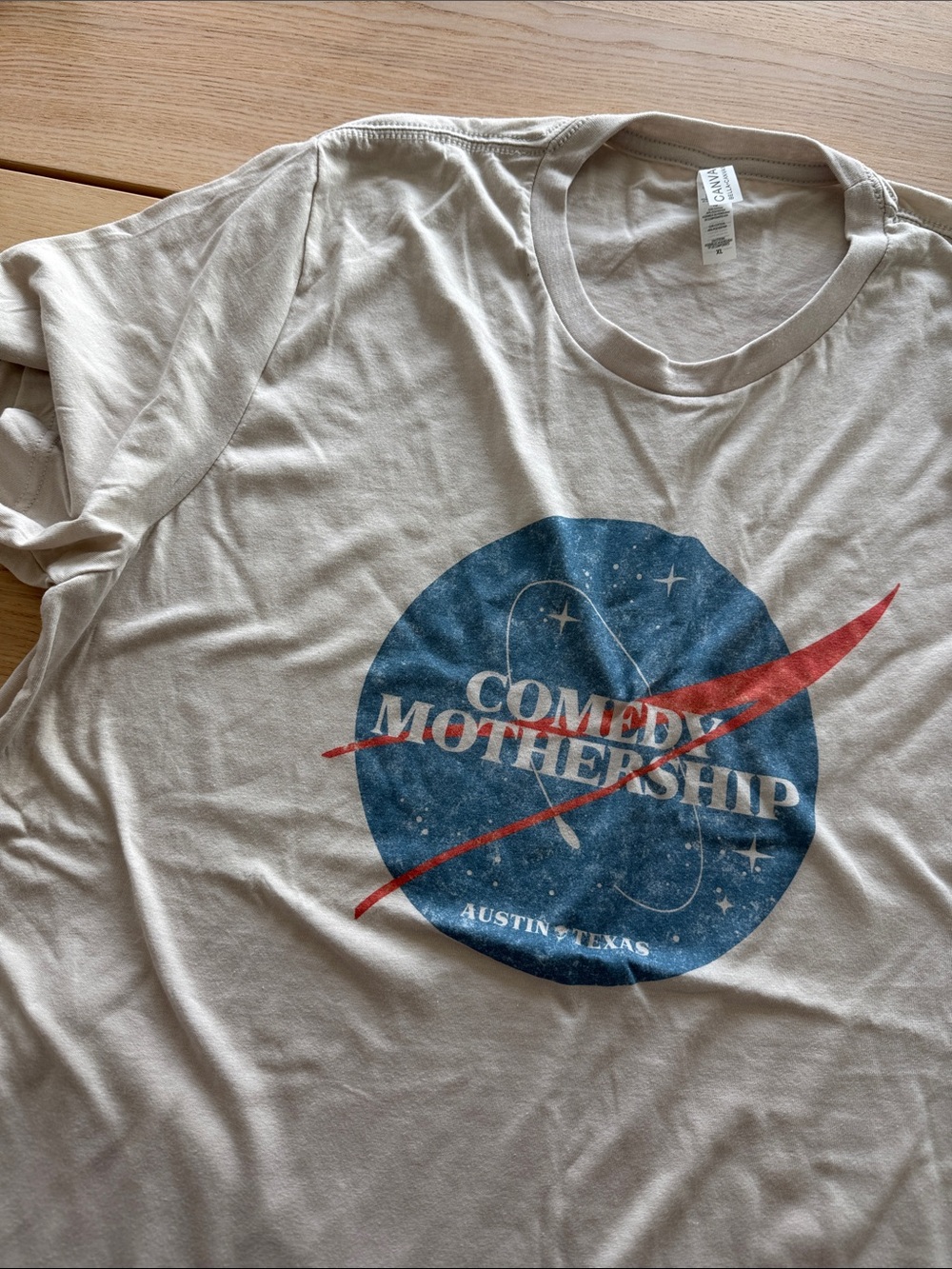 NWOT Comedy Mothership Austin, TX Graphic Tee XL